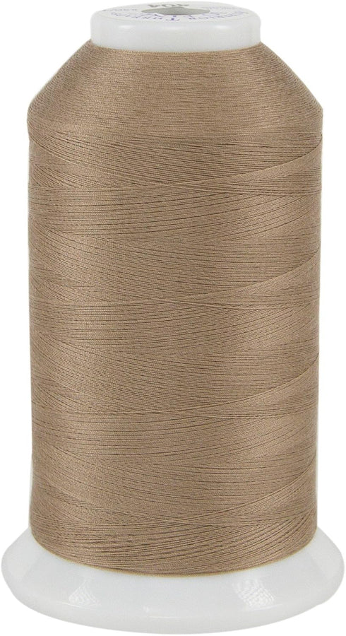 Superior Threads - Smooth Polyester Sewing Thread for Serger, Bobbin Thread, and Quilting, So Fine #404 Mushroom, 3,280 Yd. Cone...