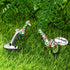 Rainbow Colors Giraffe Cufflinks for Men With Gift Box...