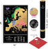 Scratch off Map of the Europe - Easy to Frame 24x16 European Travel Map Poster with Cities - Large Black and Gold Push Pin Travel Wall Maps - Scra...