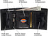 Dickies Men's Nylon Trifold Wallet...