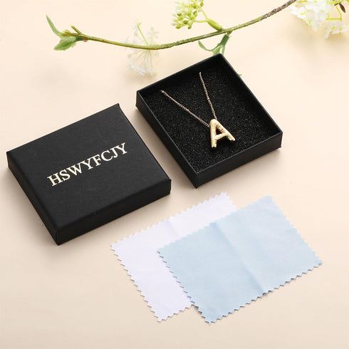 Bubble Letter Necklace for Women,14K Gold Plated Dainty Balloon Initial Pendant Necklace for Girls,Charm Puffy Name Personalized A-Z Alphabet Jewe...