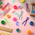 144 Pieces Bobbin Thread Buddies Set Includes 70 Bobbin Holder Clips Color Tool, 32 Spool Huggers, 42 Thread Holders for Spool Organizing...