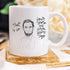YouNique Designs Four Score and Seven Years Ago Coffee Mug, 11 Ounces, History Teacher Gifts, Abraham Lincoln Mug (White)...