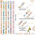 Funrous 60 Pieces Motivational Pencils Bulk Fun Pencils for Kids Students Boho Rainbow Inspirational Pencils with Sayings Welcome Back to School P...
