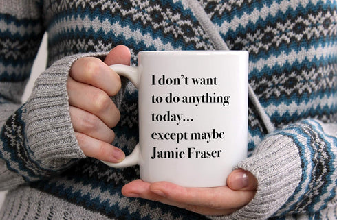 Jamie Fraser Mug, Funny Ceramic Outlander Coffee Cup, JAMMF...