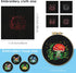 ERKOON 5 Sets Embroidery Kit for Beginners, Art Craft Handy Sewing Set Mushroom Cross Stitch Starter Kits, DIY Embroidery Kits with Patterns and I...