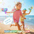 Bubble Machine Gun Mini Bubble Gun for Toddlers, Bubble Maker Blower Toys with Lights,4000+ Bubbles Per Minute for Boys Girls Toddlers Outdoor Ind...