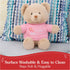 GUND “I'm The Big Sister” Sustainable Message Bear with Pink T-Shirt, Teddy Bear Made from 100% Recycled Materials for Ages 1 and Up, Tan, 12”...