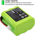 Replacement Battery for 2GIG 228844 Go Control Panels, Compatible with Linear Corp, PERS-4200, Fits Part No 2GIG 6MR2000AAY4Z, 7.2V 2000mAh/14.40W...