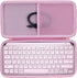 Hard Carry Case Compatible with Logitech MX Keys Mini Minimalist Wireless Illuminated Keyboard (Rose Case)...