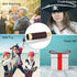 Pirate 25x30 High Powered Zoomable Collapsible Monocular Brass Spyglass Handheld Waterproof Telescope for Bird Watching Hunting Hiking Travelling...