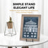 TR-LIFE 12 Inch Plate Stands for Large Heavy Duty Display - Metal Picture Frame Holder Stand + Table Top Easels for Decorative Platter, Book, Plaq...