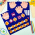 2 Handmade Felt Finger Toy Set Felt Math Toys Number Learning Counting Finger Boards Kindergarten Math Games Early Learning Toys Addition Subtract...