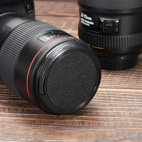 PATIKIL 40.5mm Lens Cap Set, 5Pack Sides Pinch Snap Camera Lens Cover for Front Len Suitable for 40.5mm Thread Universal DSLR Lenses for Nikon, fo...