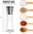Pepper Grinder or Salt Shaker for Professional Chef - Best Spice Mill with Brushed Stainless Steel, Special Mark, Ceramic Blades and Adjustable Co...