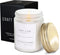 Craft & Kin Patchouli & Amber Scented Candle | 8 Oz 45 Hour Long Lasting | Classic Soy Spring Scented Candles Wood Wick | Made with Natural Soy | ...