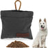 Canvas Dog Treat Pouch, Portable Puppy Dog Training Treat Pouch with Carabiner, Hands-Free Auto Closing Pet Snack Reward Pocket, for Pet Training ...