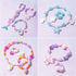 OSNIE Kids DIY Bead Jewelry Making Kit with 400+ Beads & Charms for Creative Bracelets Necklaces Rings, Children Mermaid Starfish Shell Princess N...