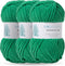 Marshmallow Yarn 3PCS 3.5oz Soft Chenille Yarn for Amigurumi Baby Blanket Yarn: No Shedding Soft Easy to Knitting and Crocheting Bulky 5# Yarn 3 S...