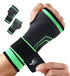 HiRui 2-Pack Wrist Brace Wrist Wraps, Hand Compression Sleeves with Wrist Straps Support for Fitness Weightlifting MTB Tendonitis Carpal Tunnel Ar...