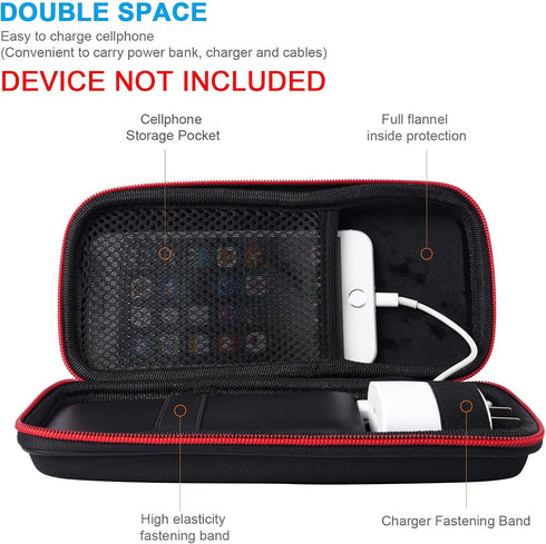 Power Bank Hard Travel Case Medium Compatible RAV Power 26800/20100/20000mAh, Anker Power Core 26800mAh/ PowerCore +26800mAh, INIU 10000mAh and Mi...