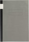 Itoya Japanese Notebook, A5 (5.8" x 8.3"), Grid, 160 pages, Gray...
