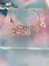 Infinity Collection 50th Birthday Bracelet, 50th Birthday Gifts for Women, 50th Birthday Gift Ideas...