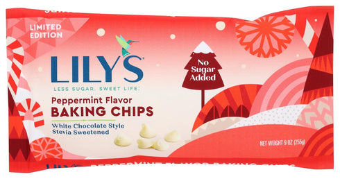 Lilys Chocolate Peppermint Flavor Baking Chips, 9 OZ...