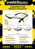 voltX 'CONSTRUCTOR' BIFOCAL Reading Safety Glasses (CLEAR +2.5 Dioptre) ANSI Z87.1+ & CE EN166F, certified/Cycling Sports Glasses includes safety ...