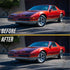 USR 85-92 IROC Camaro Side Marker Light – Smoke Front Bumper Sidemarker Lamps (Left + Right) - Compatible with 1985-1992 Chevrolet Chevy Camaro an...