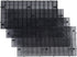 ALEGI Aquarium Grid Isolate Board Divider Fish Tank Bottom Black Filter Tray Plastic Crate (4pcs Black)...