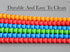 Multi Purpose Silicone Zip Ties - 20 pcs - 6 inch Cable Ties - Double Lock Twist Ties in Multi Color (Red, Blue, Green, Orange) - Extra Hold Reusa...
