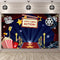 Movie Theme Party Decorations Supplies, Large Fabric Backdrop for Movie Night Birthday Party Event Awards Night Ceremony Photo Photography Booth B...
