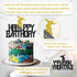 Glitter Happy Birthday Skateboard Cake Topper for Extreme Skateboard Sport Skateboarding Graffiti Theme Birthday Party Cake Decorations...