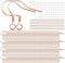 200 PCS/100 Pairs Rose Gold Tone Earring Hooks 925 Sterling Silver Plated Hypoallergenic Ear Wires Fish Hooks with 100 PCS Silicone Earring Backs ...