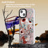 Case Compatible with iPhone 15/14 Pink Butterfly Case, Cute Aesthetic Phone Case for Women Girls TPU Bumper Shockproof Phone Cover Designed for iP...