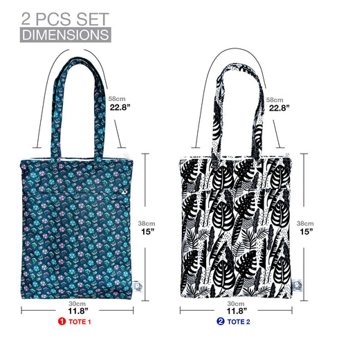 FLOCK THREE Waterproof wet bag tote reusable for wet clothes baby diapers stroller swimsuit travel washable toiletries pouch large electronics cas...