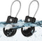 2 Pack Airtag Holder, Waterproof Apple Airtag with Keychain - Shockproof & Dustproof Cases for Apple Air Tag Holder - Ideal for Pet Tracking, Bags...