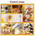 Spreader Knife Set,8-Piece Cheese and Butter Spreader Knives,Mini Serving Tongs,Stainless Steel Multipurpose Butter Knives Used for Cheese, Cold B...