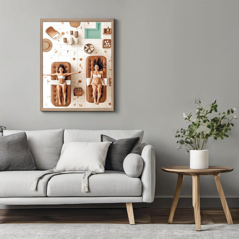 Posterizer 1 pcs-couple's celebration day on Valentine's day -2-Romantic Art-Holiday Poster Collection-Gift for Couples boyfriend girlfriend Husba...