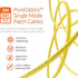 BEYONDTECH LC to LC Fiber Patch Cable Single Mode Duplex - 2m (6.56ft) - 9/125um, Compatible with OS1 - OS2, LSZH PureOptics Cable Series...