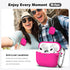R-fun Compatible with AirPods 3 Case Cover, Silicone Protective Accessories Skin with Keychain Compatible with Apple AirPod 3rd Generation 2021 fo...