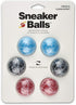 Sneaker Balls Scratch Sof Sole Shoe Eliminator & Remover, 3PK-Fresh, Clean Scent Blocks Odors-Twist-to-Activate, Colorful Designs, 6 Pack...