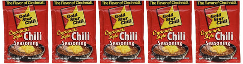 6 Pack, Gold Star Cincinnati Style Original Chili Seasoning...