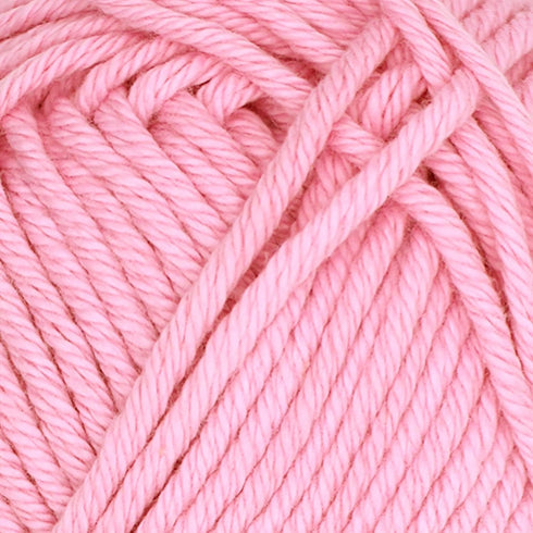 JubileeYarn Dainty Light Yarn - 100g/Skein Worsted Weight Cotton - 103 Marina Pink - 2 Skeins...