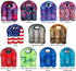 Koverz - #1 Neoprene Insulated 6-Pack Carrier, Beer Bottle Carrier, Six-Pack Tote - Blue Aquatint by Jason Mathias...