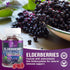 Immune Support Gummies - Powerful Sambucus Elderberry Gummies with Elderberry Extract, Zinc & Vitamin C Gummy, Max Potency Natural Vegan Immune Su...
