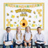 77Pcs Bee Bulletin Board Decorations Summer Bee Hive Cutout Classroom Bulletin Board Border Set Decoration Bee Sunflower Cut Outs for Wall Decor C...