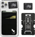 Double Pocket Gecko Phone Wallet - Smartphone Adhesive Card Holder - Cell Phone Pouch - Mobile Stick on Spandex Pocket by Gecko - Carry Credit Car...