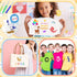 30 Pack Cute Baby Shower Stencils for Onesie Decorating Kit, Reusable Animal Themed Templates Shirt Fabric Stencils for Boy Girl Bodysuit Bibs Bag...